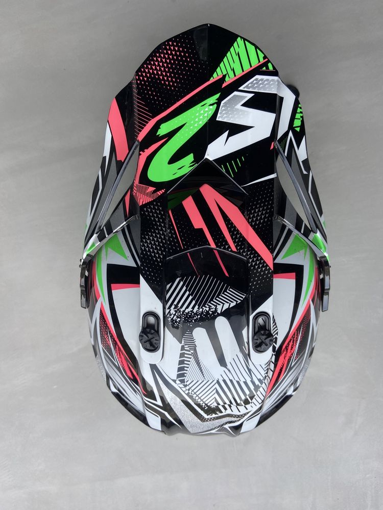 Capacete Motocross Kids L 56 como Novo