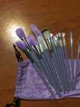 Conjunto de 13 pinceis de maquilhagem