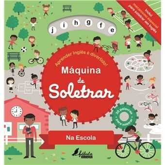 Máquina de Soletrar: Aprender Inglês é Divertido! Escola /Nas Férias