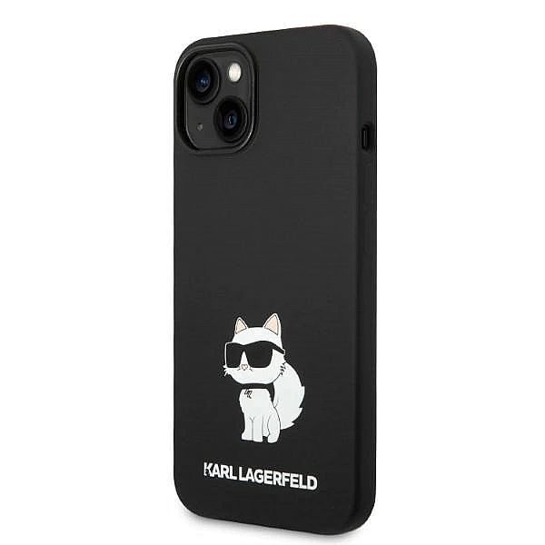 Etui Karl Lagerfeld Silicone Choupette MagSafe na iPhone 14 Plus - cza