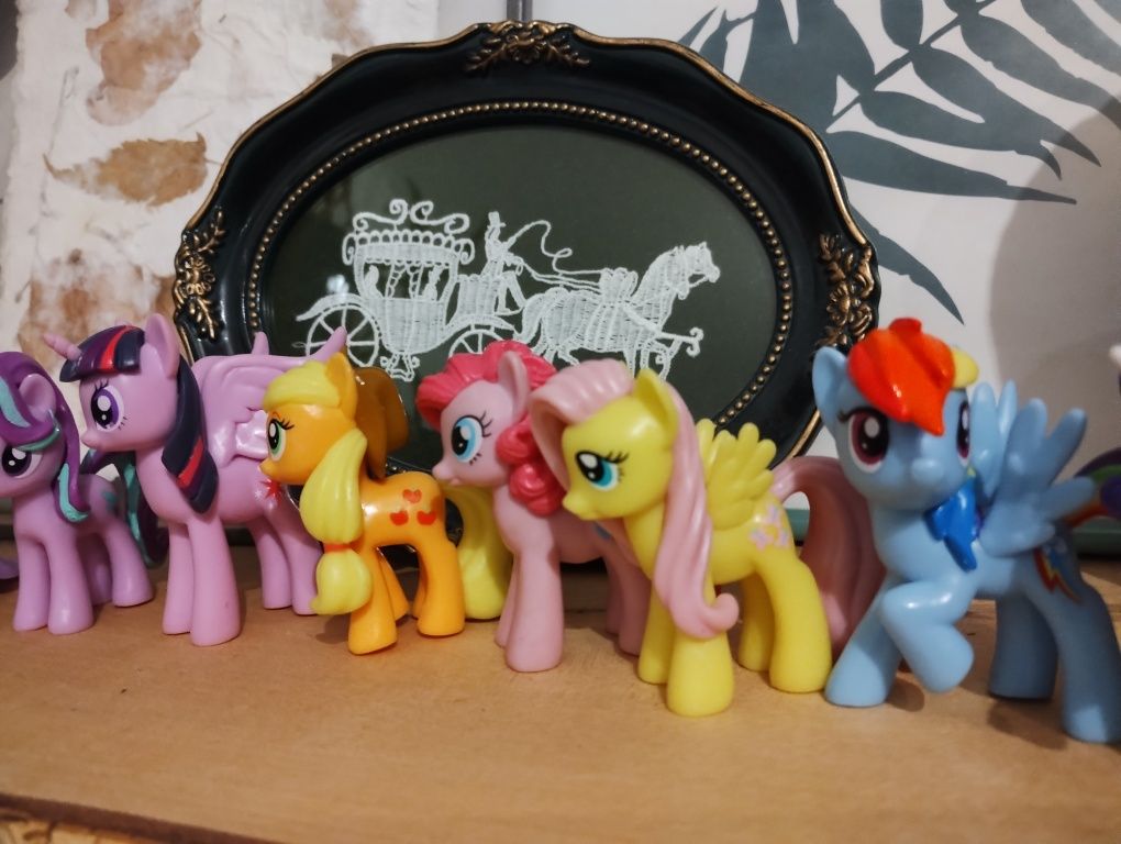 Kucyki My Little Pony wszystkie przyjaciółki Starlight Glimmer i Trixi