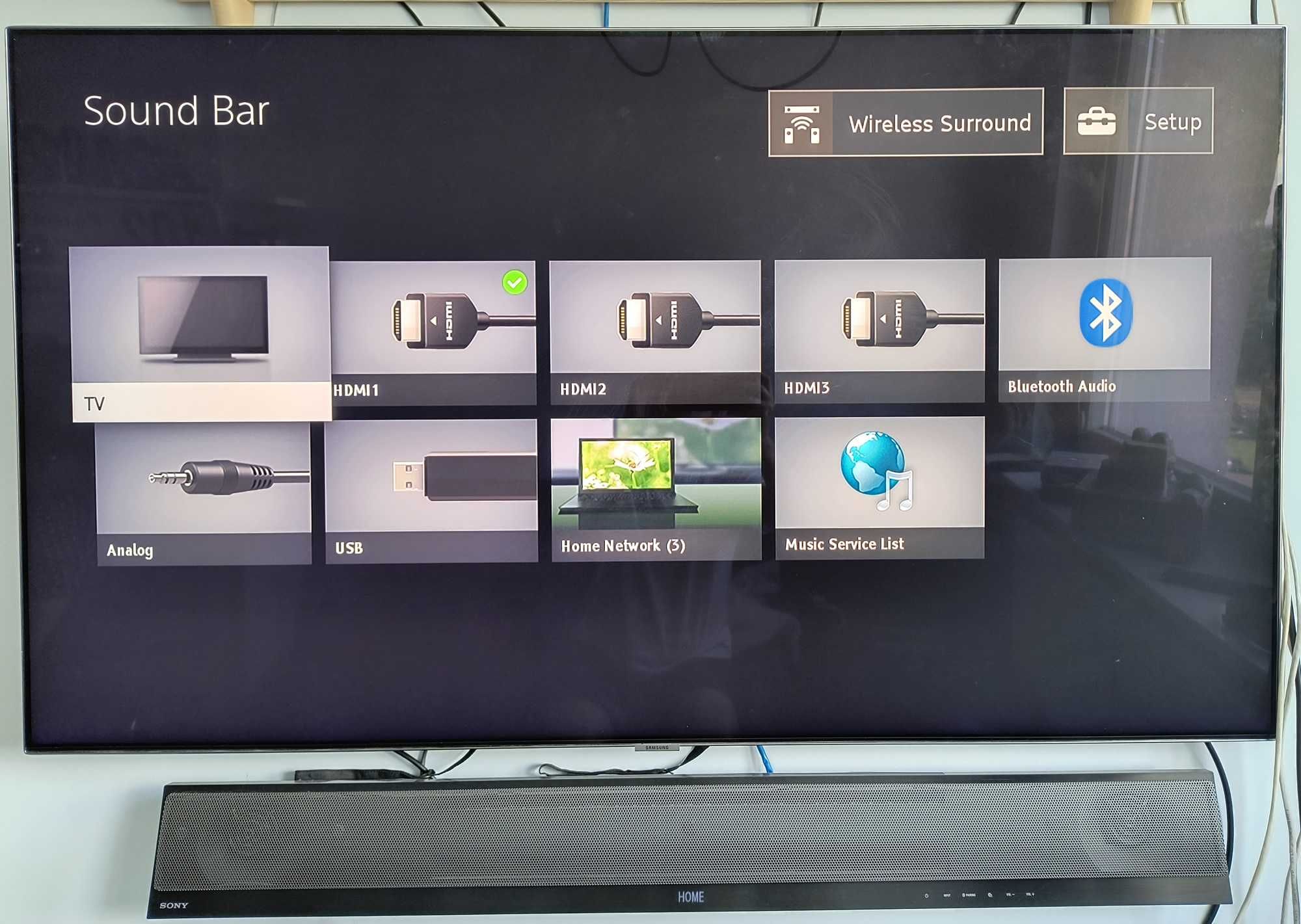 Soundbar Sony HT-CT800 - 3 HDMI + HDMI ARC, HDCP 2.2