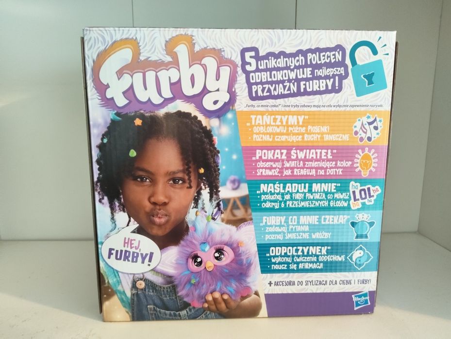 Furby 2.0.Interaktywna maskotka FIOLETOWA F6743