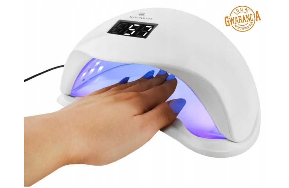 LAMPA DO PAZNOKCI UV Dual LED Hybrydy Żele do Hybryd Manicure Pedicure