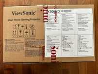 Nowy Projektor ViewSonic PX706HD krótkoogniskowy 100 cali FullHD epson