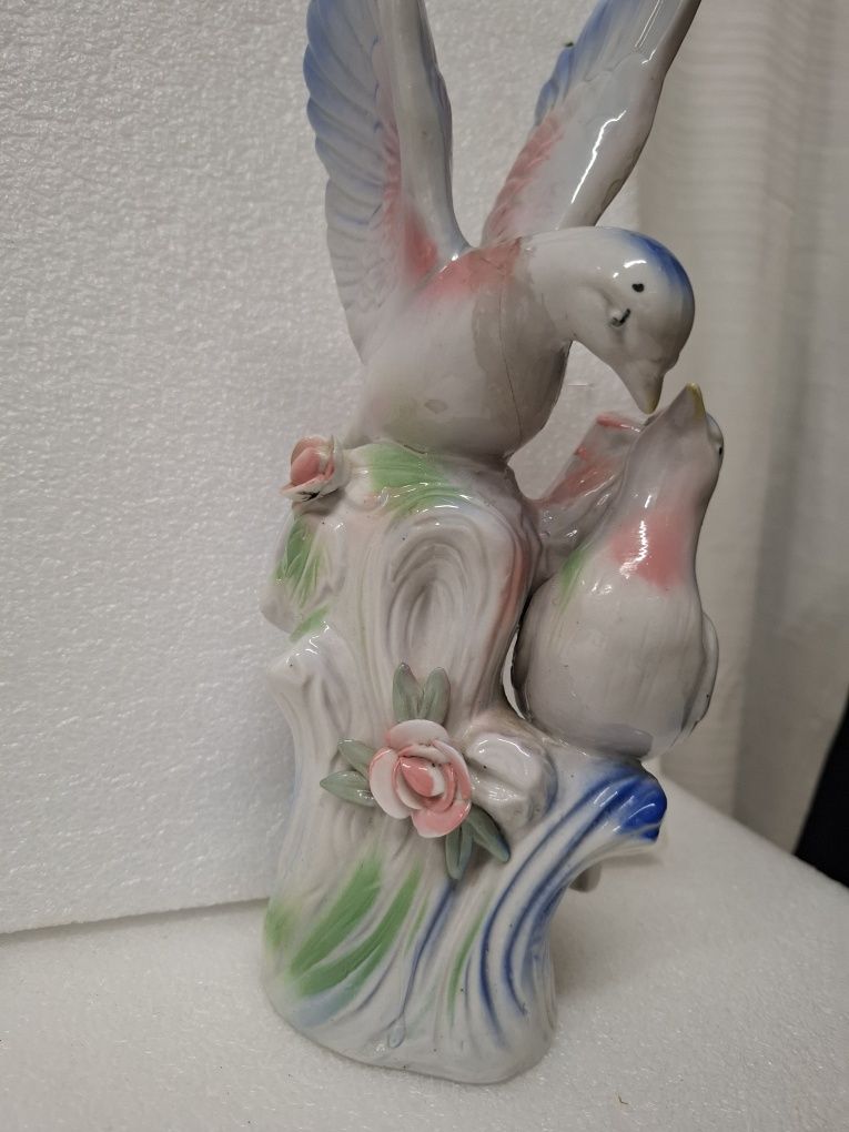 Gołębie figurka porcelanowa vintage