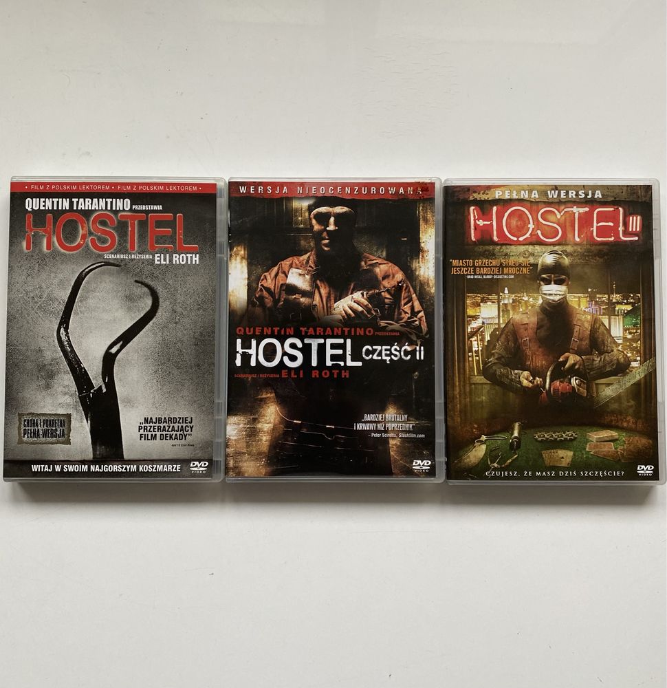 Hostel DVD komplet 1-3