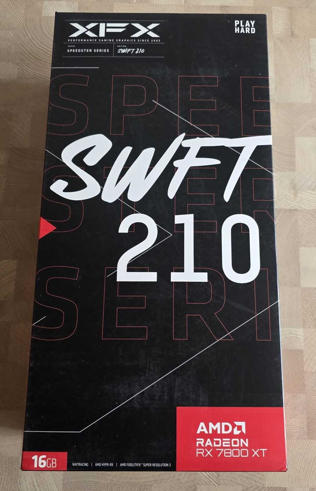 Karta graficzna XFX Speedster SWFT 210 RX 7800 XT 16GB