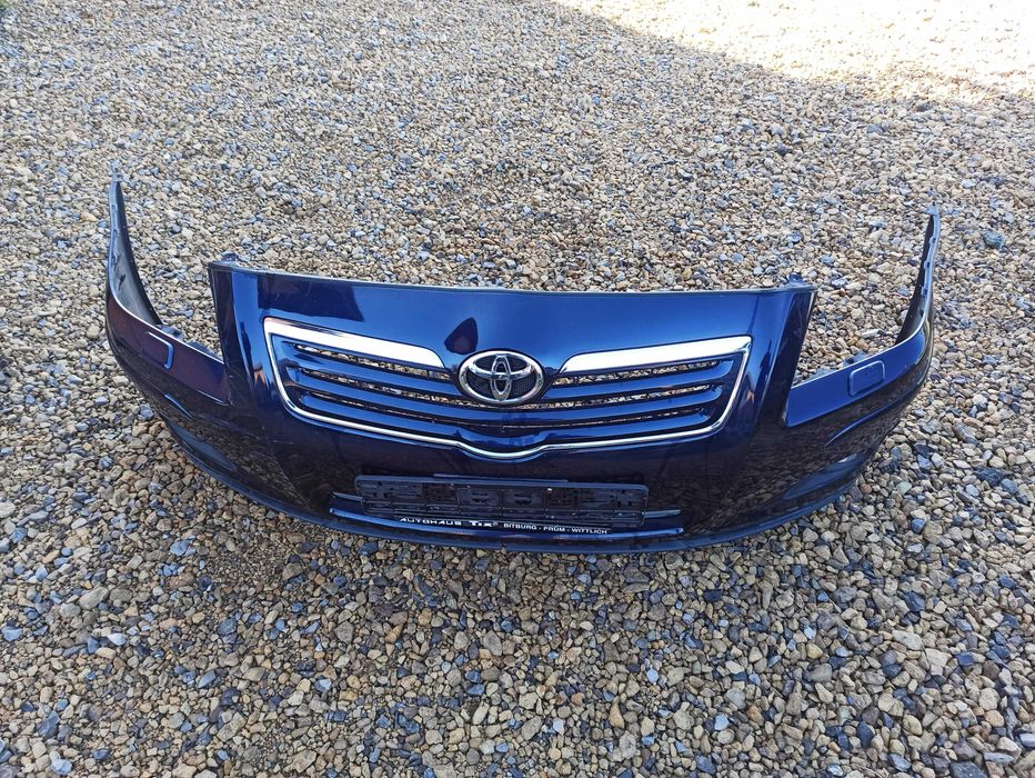 Zderzak kpl grill Spryski TOYOTA AVENSIS T25 LIFT 06-09.r 8P4 XENON