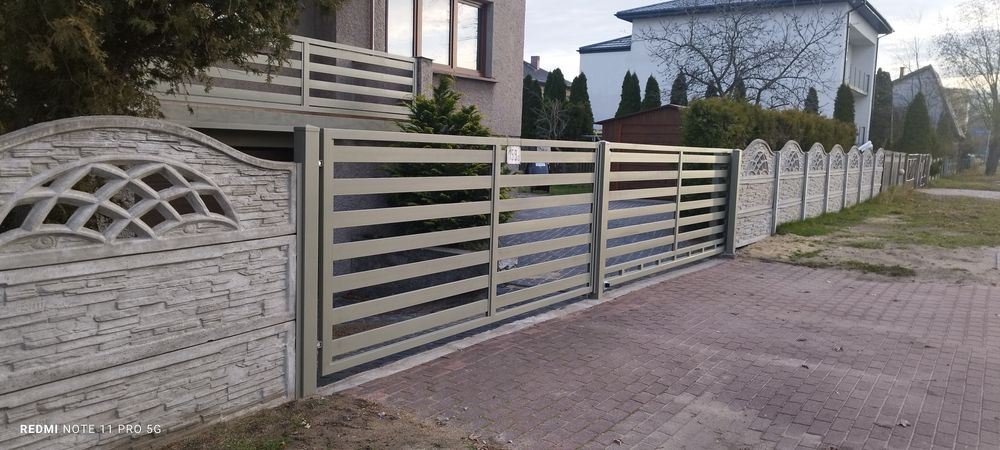 Bramy ogrodzenia produkcja
