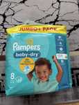 Pampersy rozmiar 8