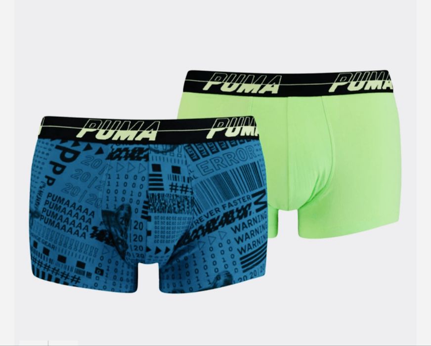 Puma боксери Petrol blue набір XL
