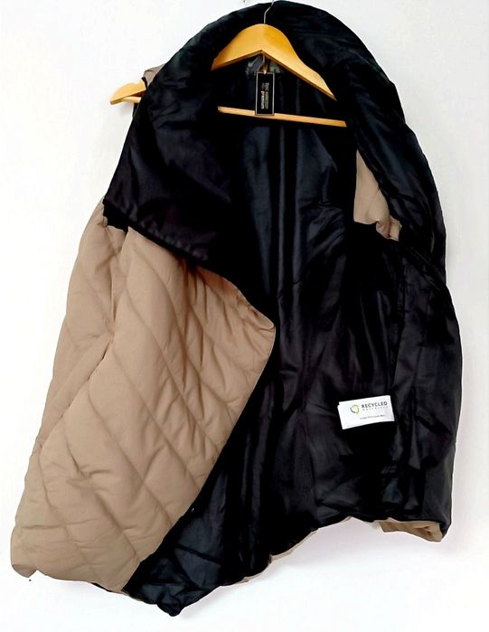 NOWA ocieplana pikowana kamizelka r. 52- asymetryczna