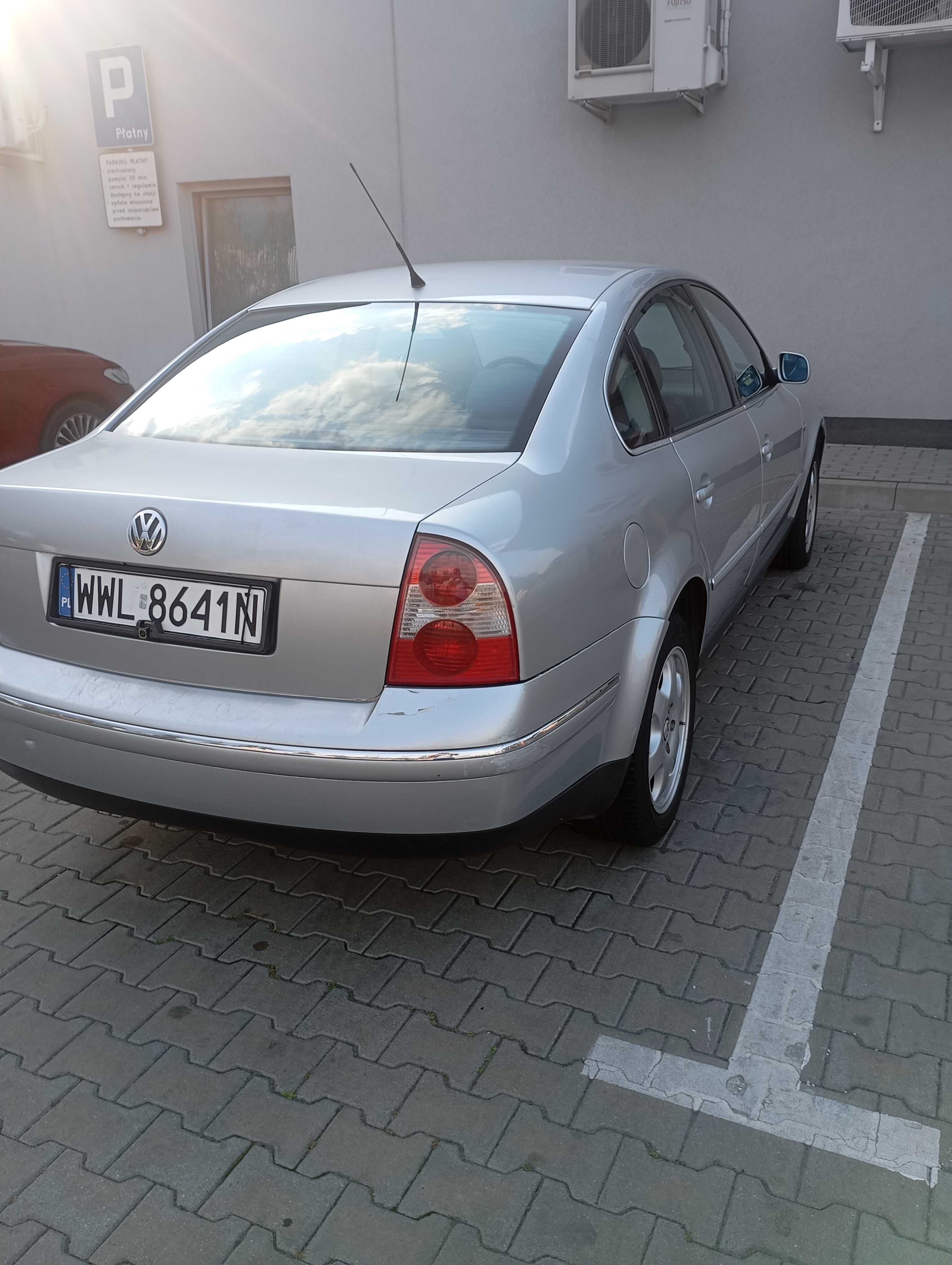Samochód Volkswagen Passat B5