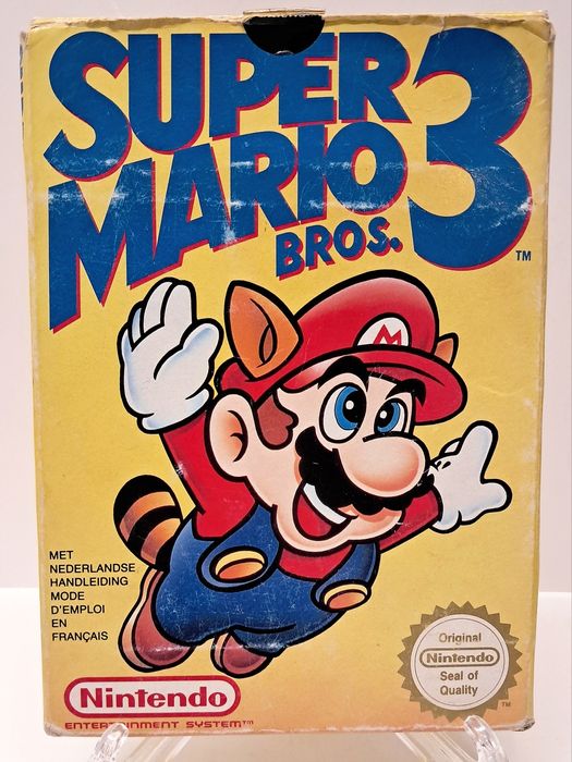 Caixa Super Mario Bros. 3 Original (NES)