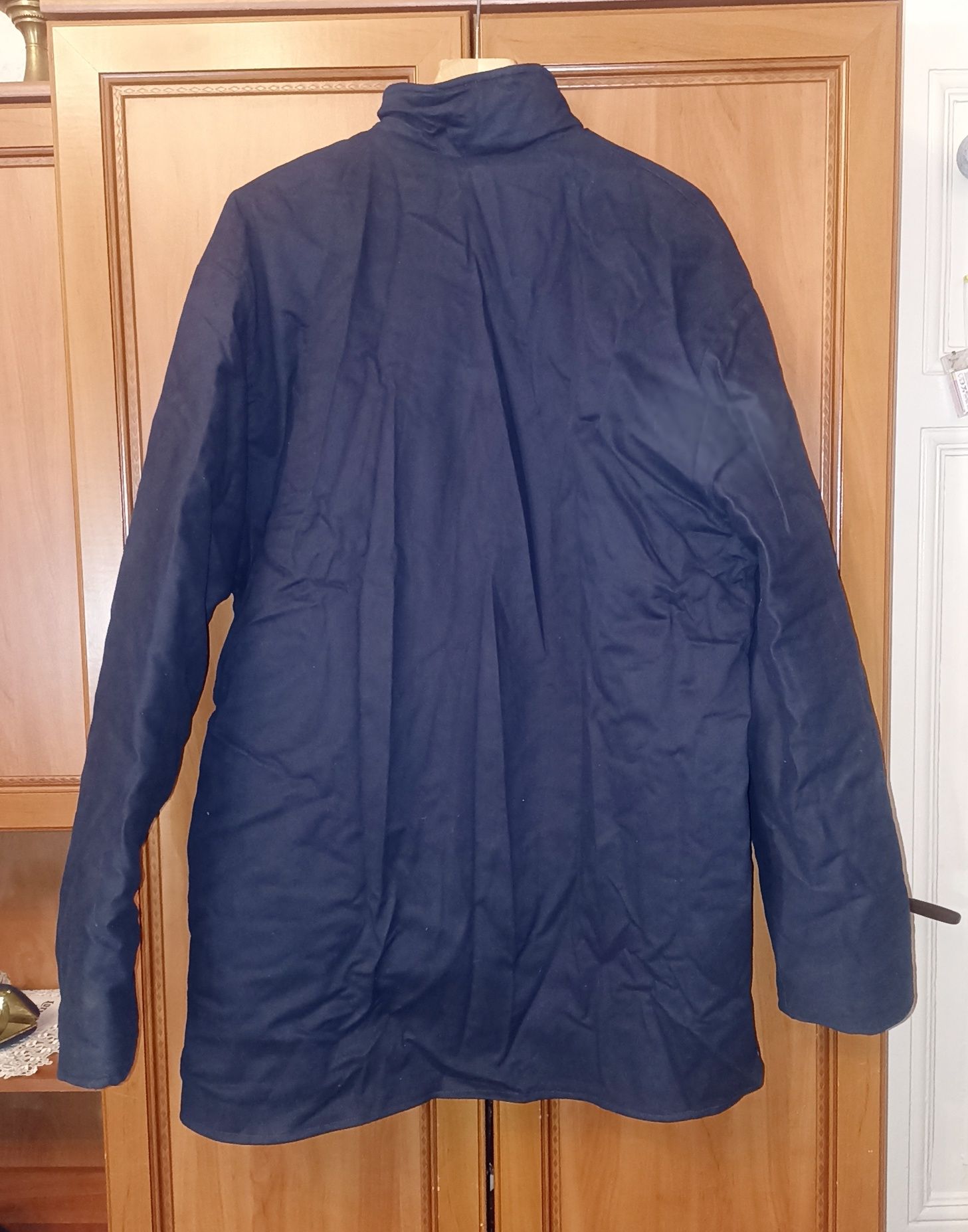 Duża ocieplana kurtka drelichowa. 3XL