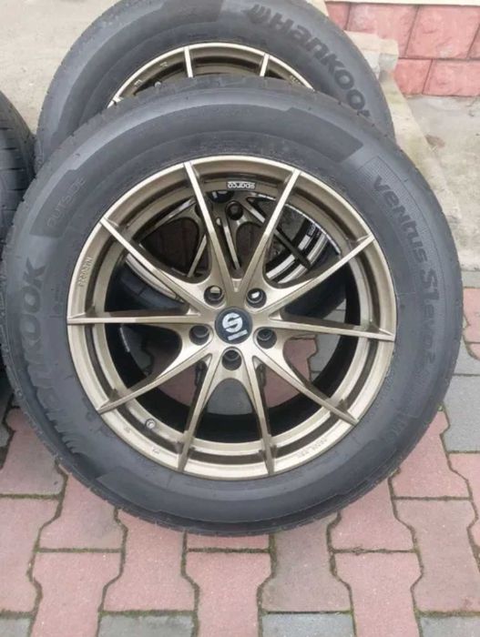 Felga aluminiowa 18" SPARCO Drs oraz opony letnie HANKOOK