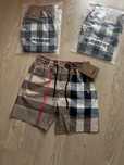 Шорти Burberry check drawcord swim shorts