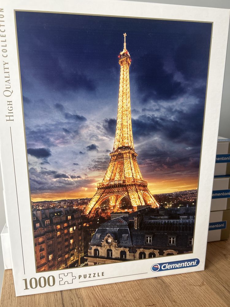 Puzzle 1000 elementów5 sztuk