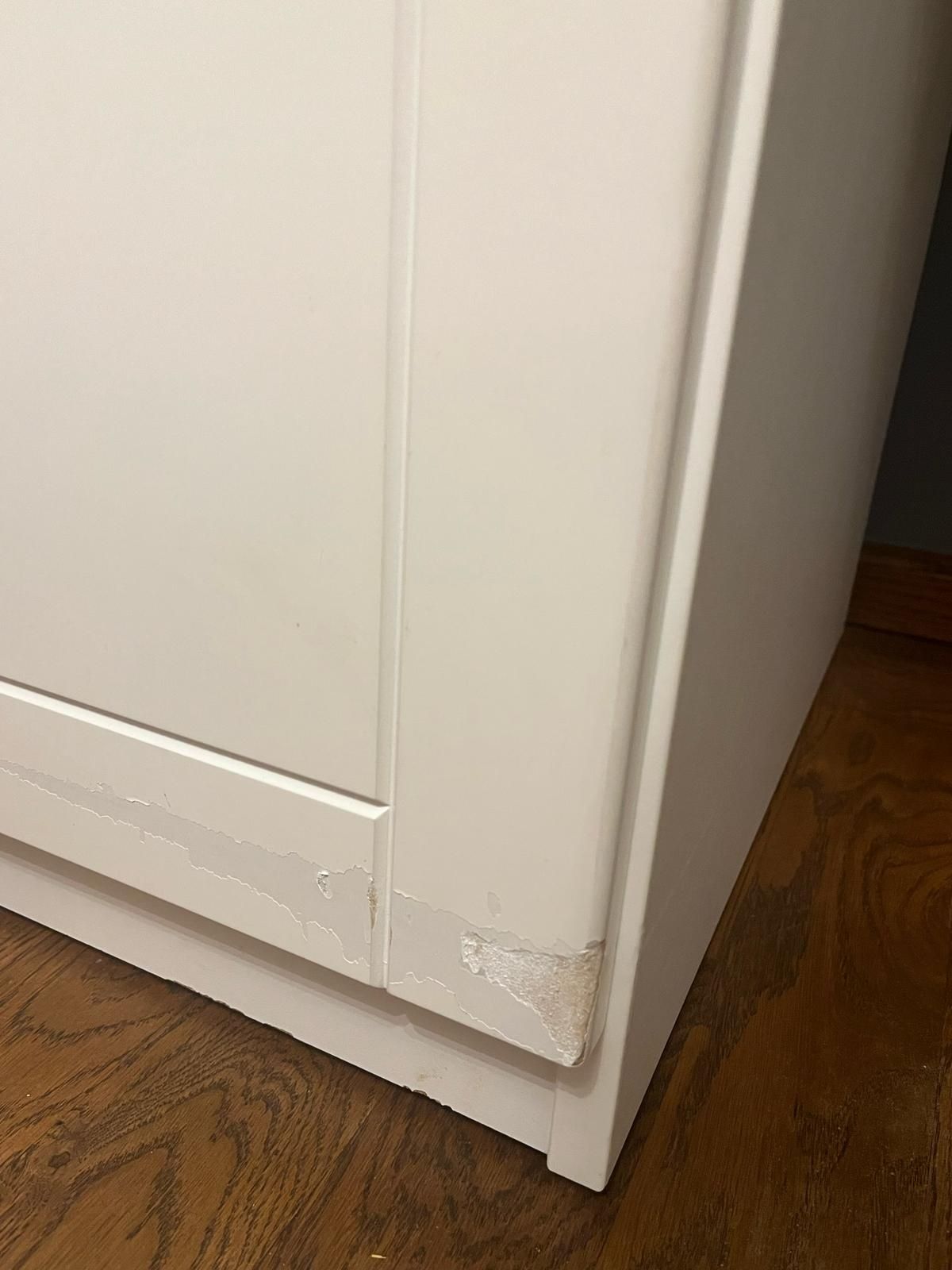Białe solidne i pojemne biurko Meblik. 145×62x76cm. Piaseczno