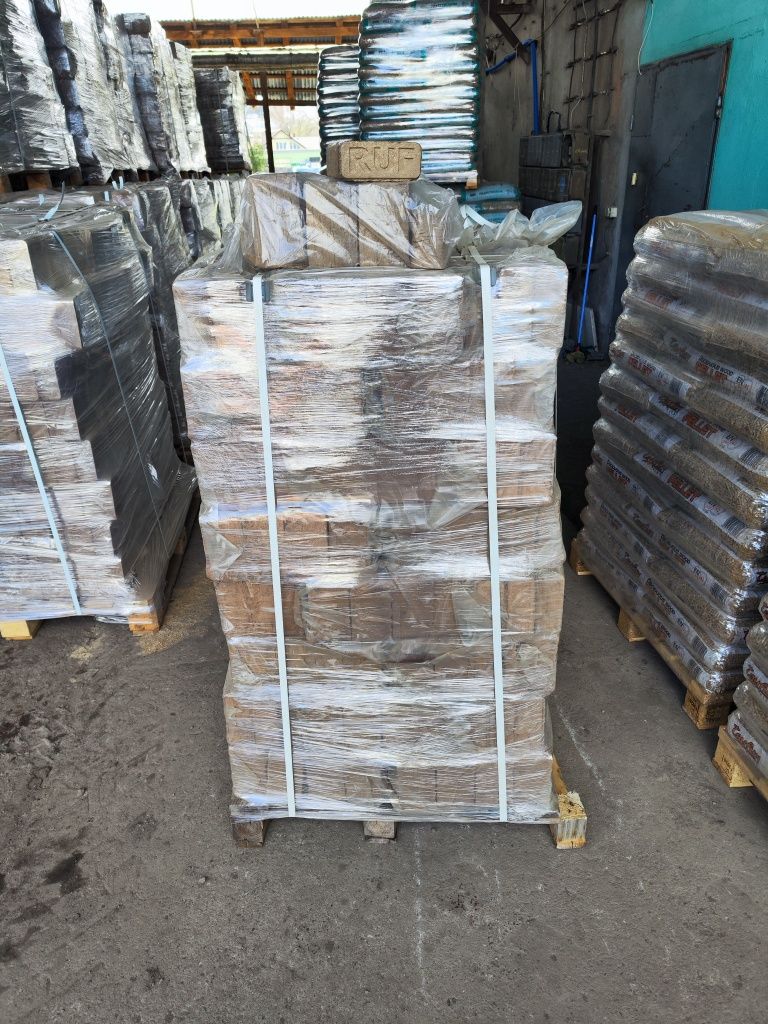 Brykiet RUF 1000 zł brutto Paleta 960 kg