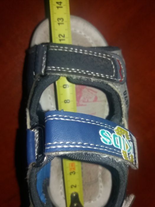 Sandałki skórzane 22 dł.wkładki 13,5cm