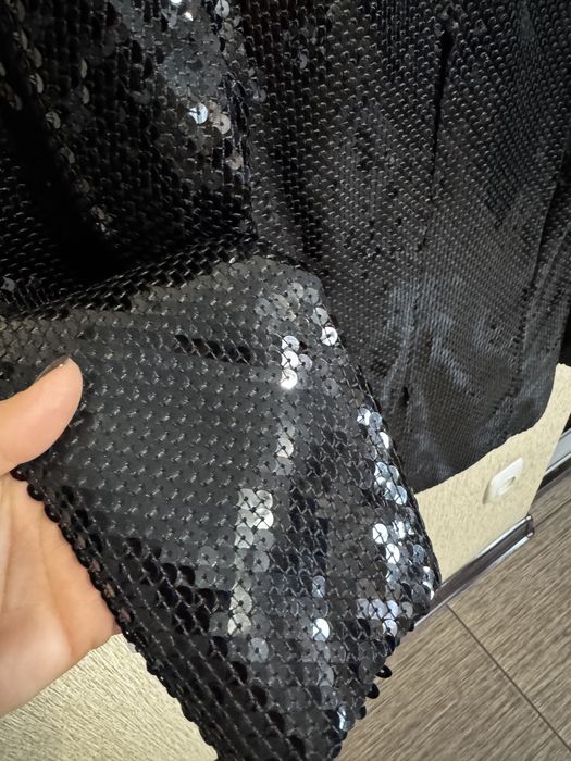 вінтажний жакет з блискітками , паєтками Karl Lagerfeld for H&M