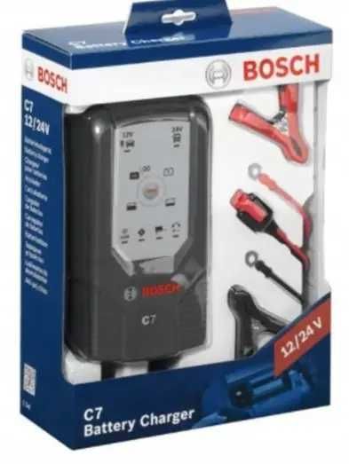 Автоматическое зарядное BOSCH C7 12/24v