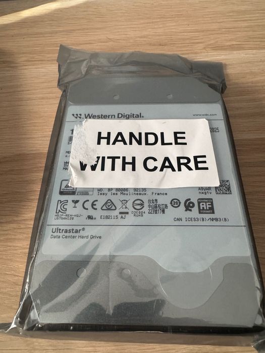 !!NOWY!! WD Ultrastar HC520 12TB