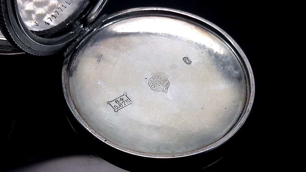 OMEGA, старинный корпус для карманных часов, серебро 84/0,875 п