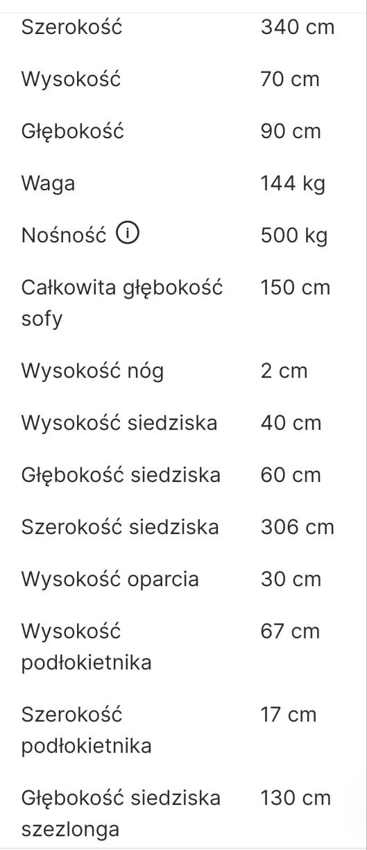 Sofa narożna beżowa z aksamitu Miley