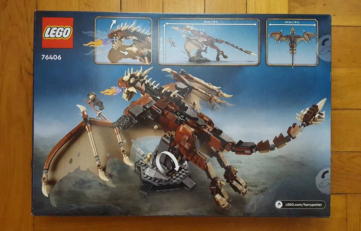 LEGO 76406 Smok rogogon węgierski z serii Harry Potter NOWY