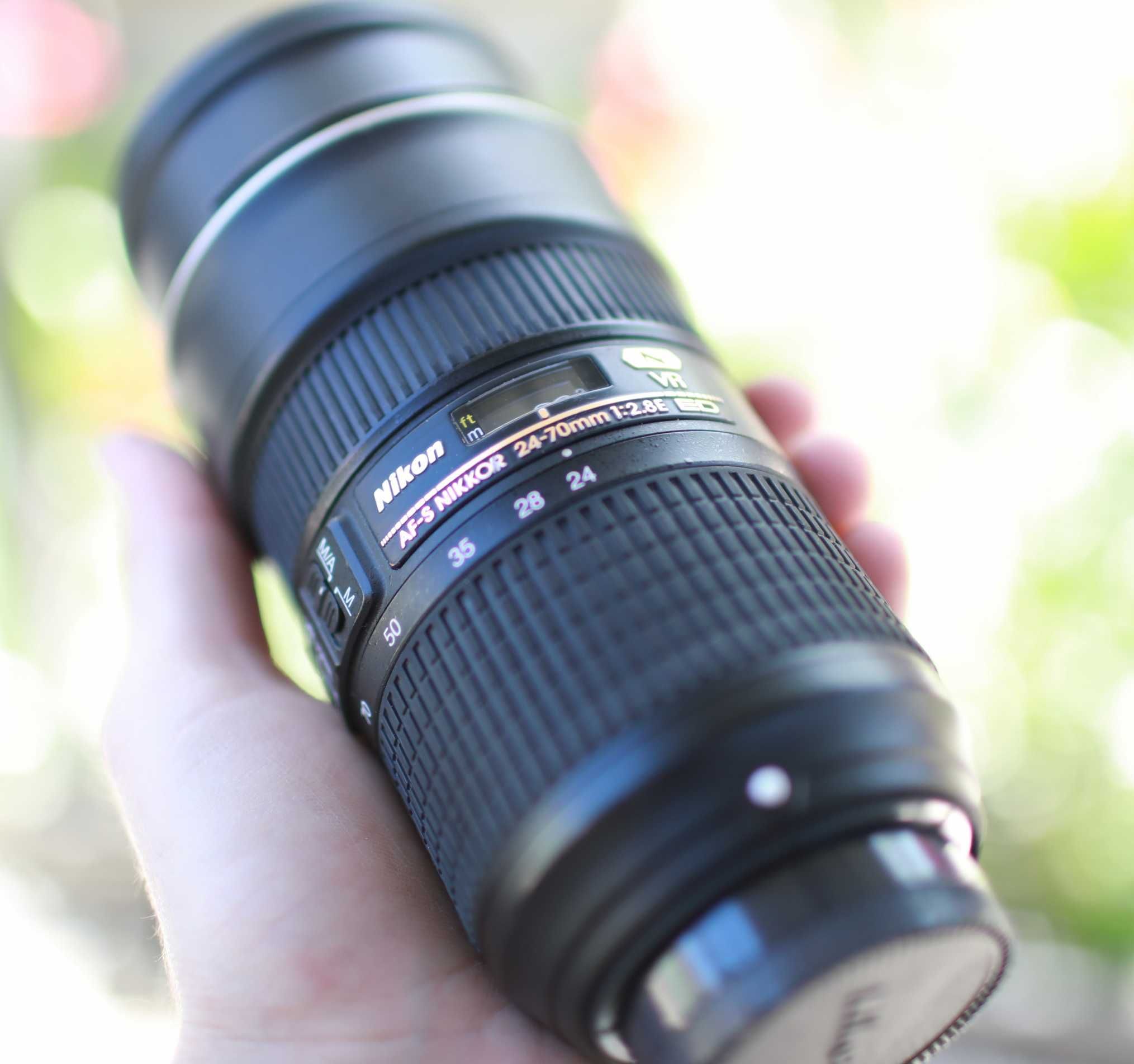 Nikon AF-S Nikkor 24-70mm f/2.8 E ED VR  ii (2 версия)   Зі стабом
