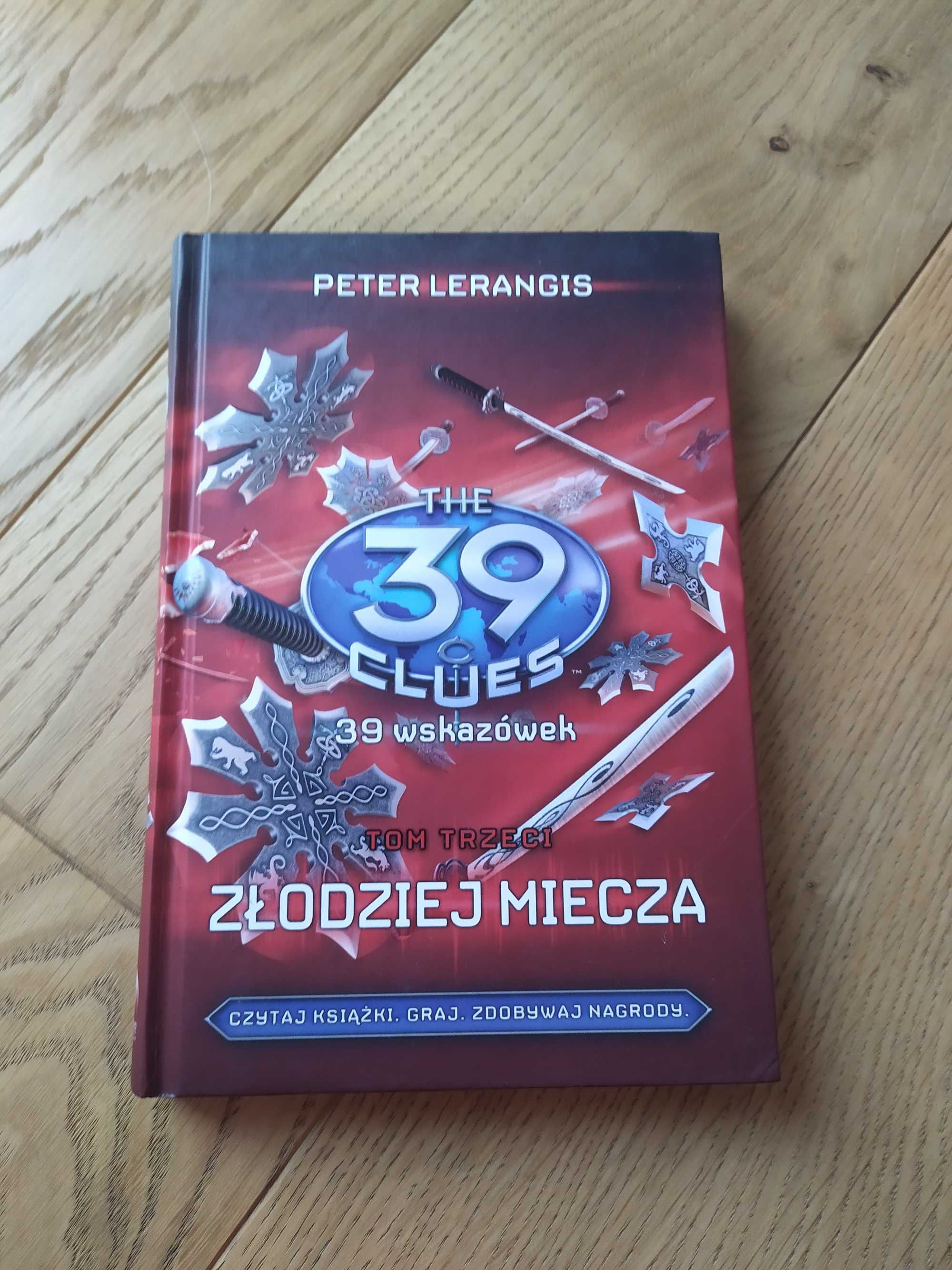 39 Wskazówek T.3 Złodziej Miecza Peter Lerangis