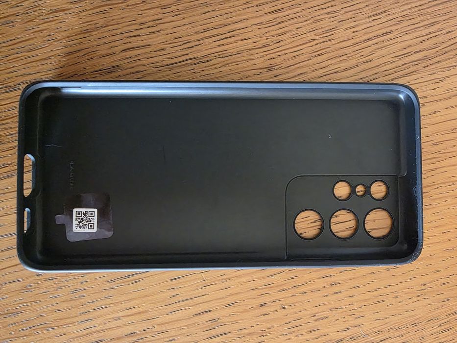 Capa silicone preta - Samsung S21 Ultra