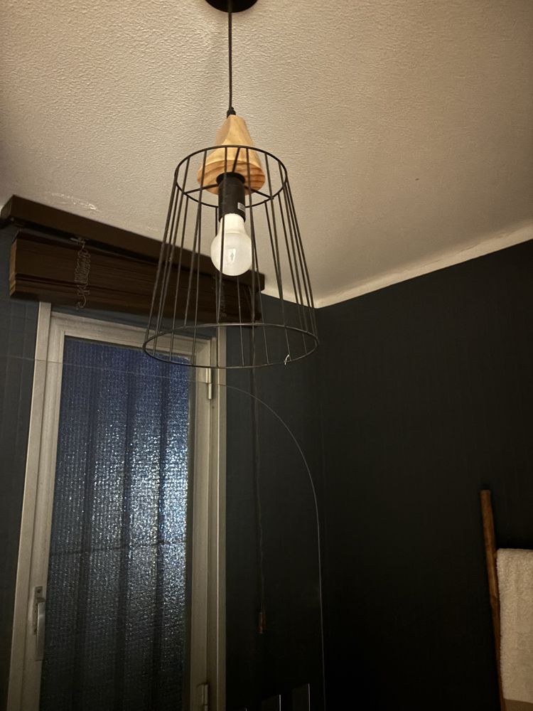 4 candieiros sala jantar e de estar e casa de banho