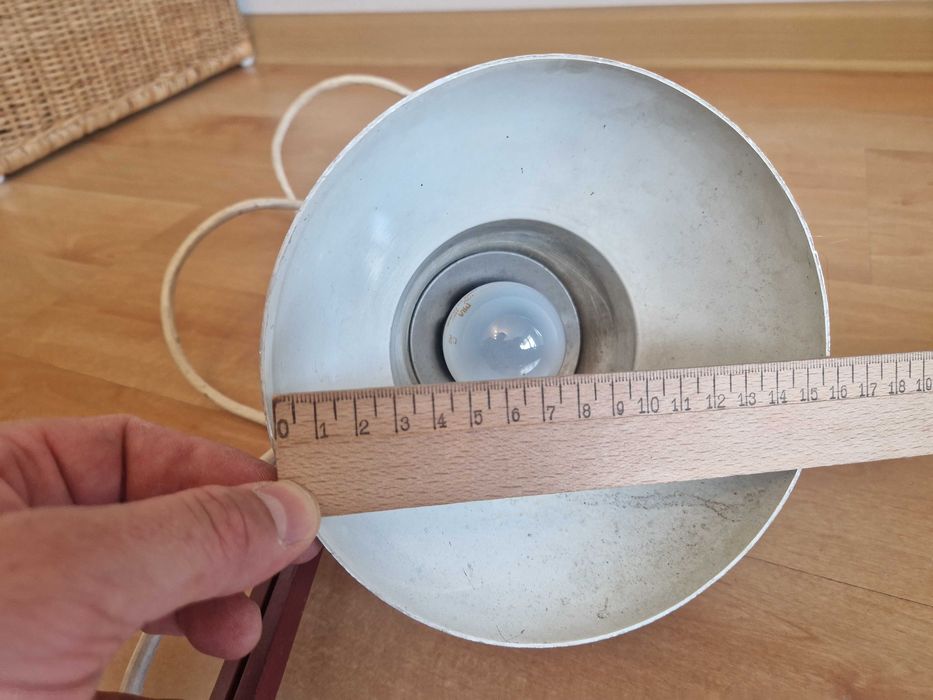 lata 70 Szwedzka lampa retro Architekta E27 60W biurkowa LEDU Type W 3