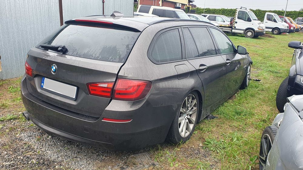 BMW 520d F11 Zarejestrowana 2012r Uszkodzony Przód