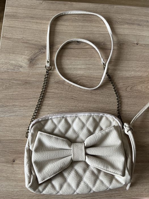 Torebka damska beżowa