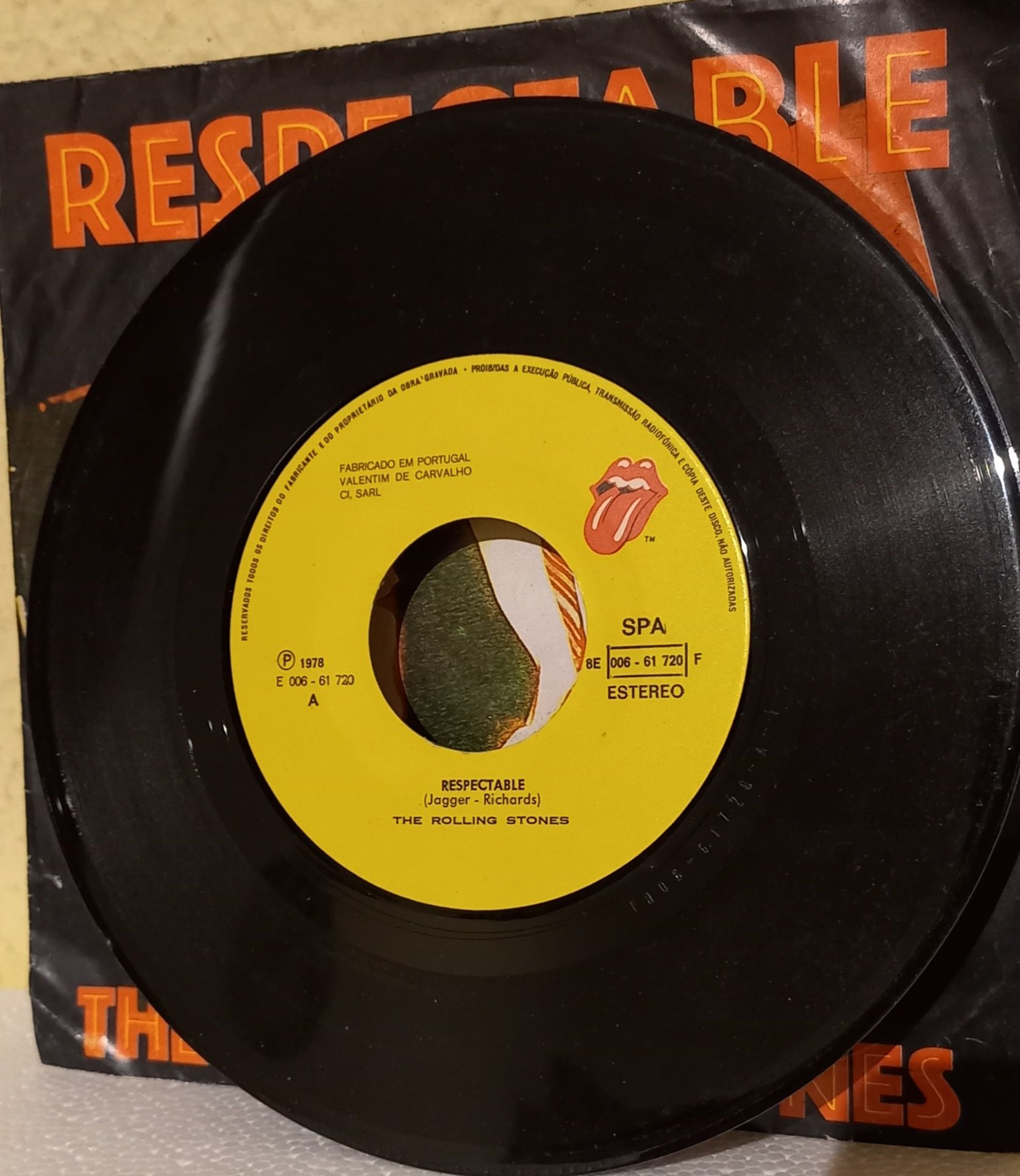 Disco de vinil single, Rolling Stones, Respectable 1978