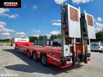 Wyprzedaz rocznika 2023. Naczepa Scorpion hydraulika, os skretna. NOWA