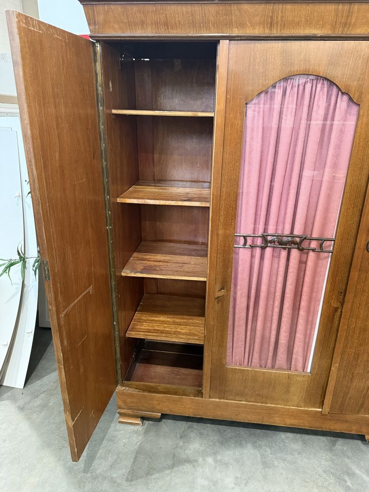 Piękna drewniana szafa art deco dowóz wysyłka
