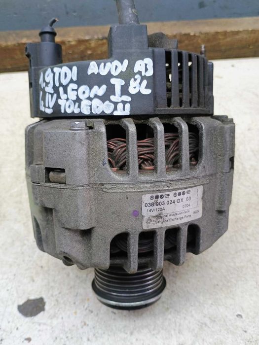 Alternator VALEO 120A Golf IV 4 Leon I Audi A3 8L Octavia I Bora