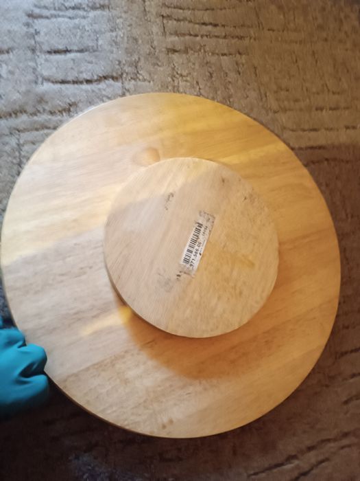 Deska drewniana obrotowa do serów Ikea