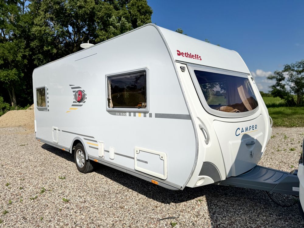 Przyczepa Kempingowa Dethleffs Camper z 2007 roku 4/5 osobowa