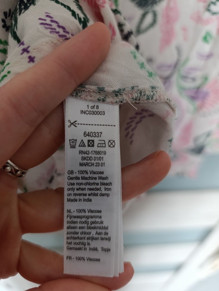 Bluzka Boho Monsoon rozmiar 40 L nowa z metką