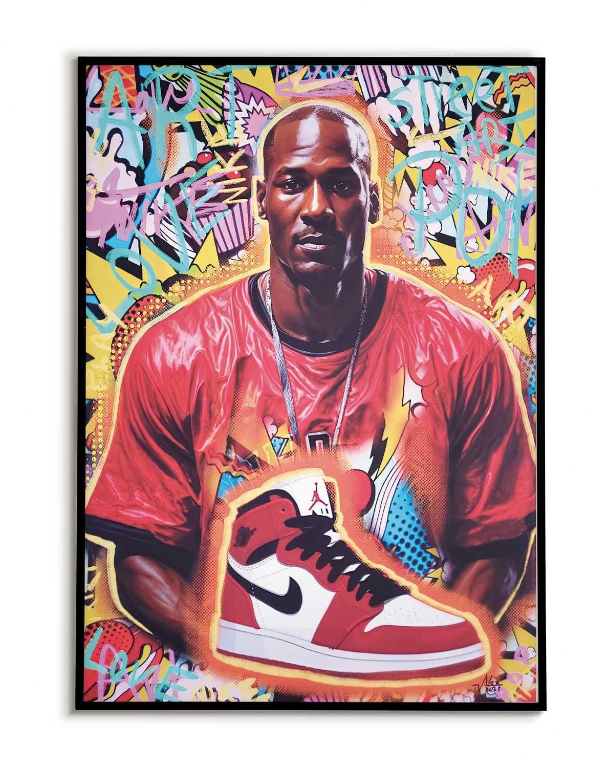 M.Jordan Nike Plakat A3