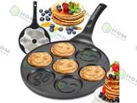 PATELNIA DO NALEŚNIKÓW EMOJI pancakes jajek  indukcja MARMUR 26cm