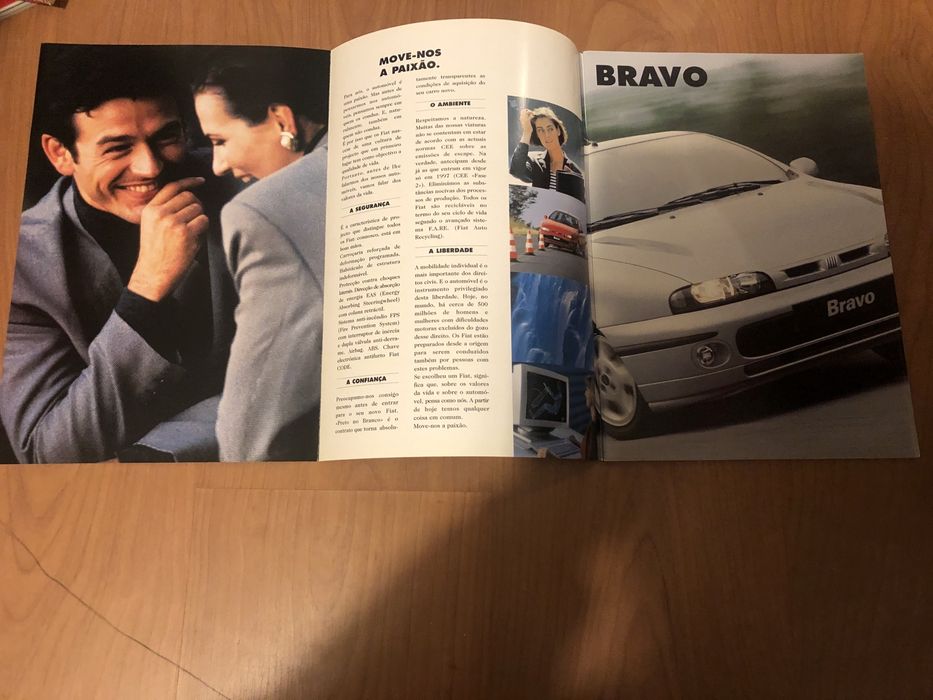 Catálogo Fiat Bravo 1995 como Novo