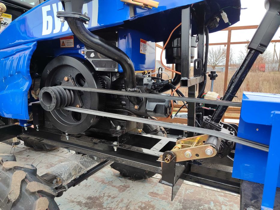 Трактор Булат 161 с фрезой и плугом 2025 года